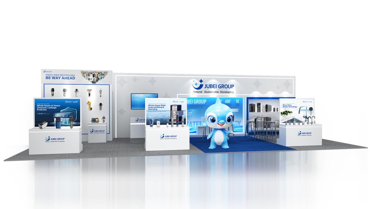 С 6 по 9 ноября 2022 года Jubei Group с талисманом Шуй Бэй Бэй появилась в The Aquatech в Нидерландах.